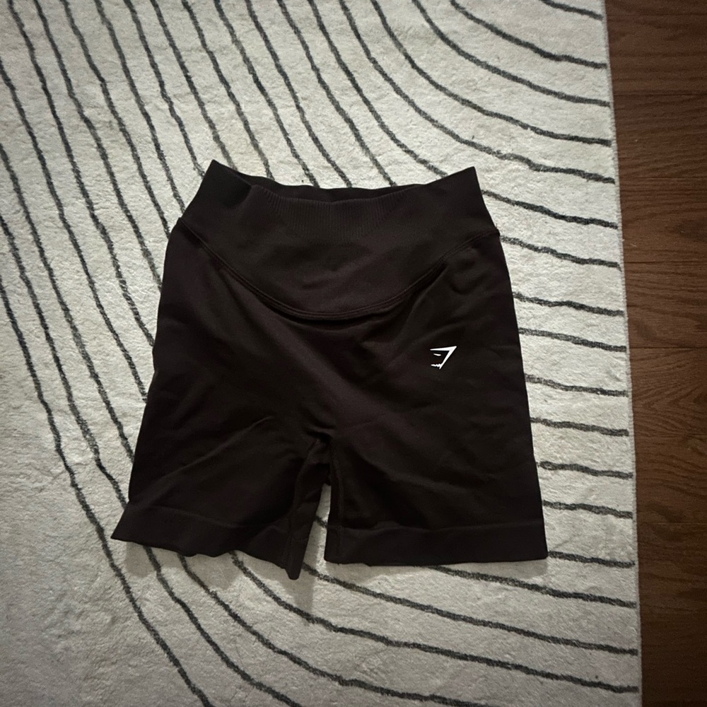 Gymshark Black High Waist Women Shorts